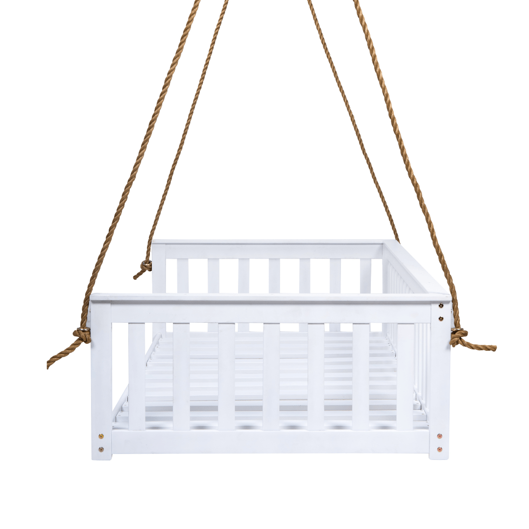 Charleston Acacia Daybed Swing by East Green
