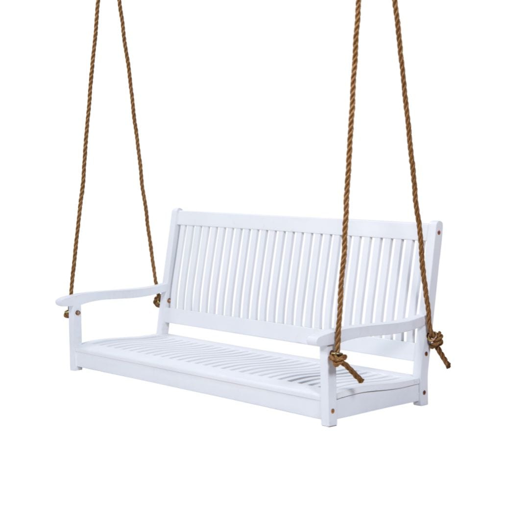 Hayden Acacia Porch Swing by East Green