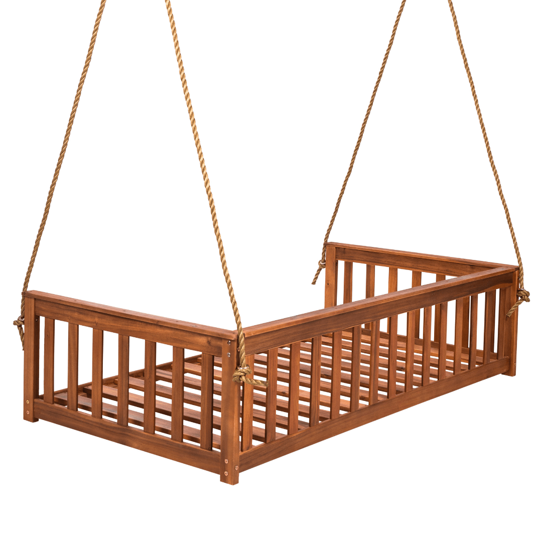 Charleston Acacia Daybed Swing by East Green