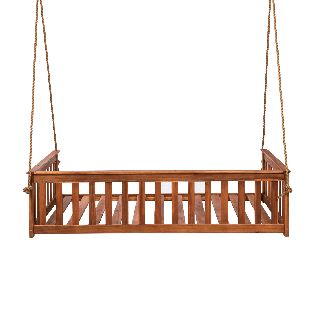 Charleston Acacia Daybed Swing by East Green