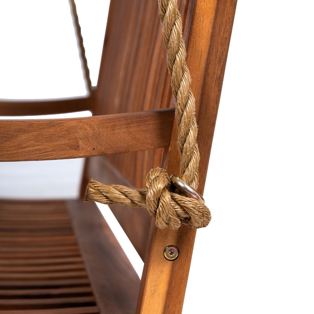 Hayden Acacia Porch Swing by East Green