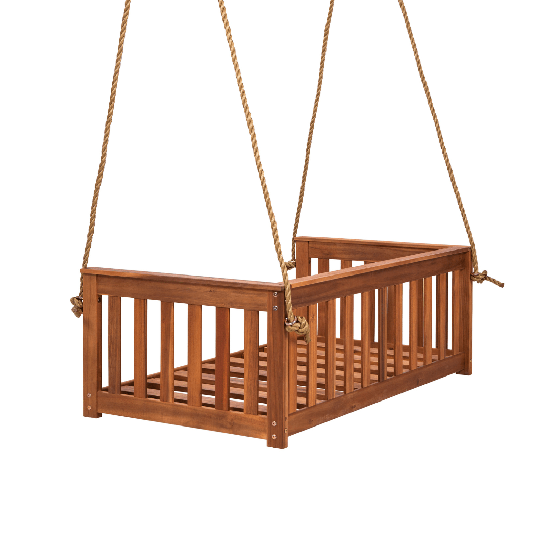 Charleston Acacia Daybed Swing by East Green