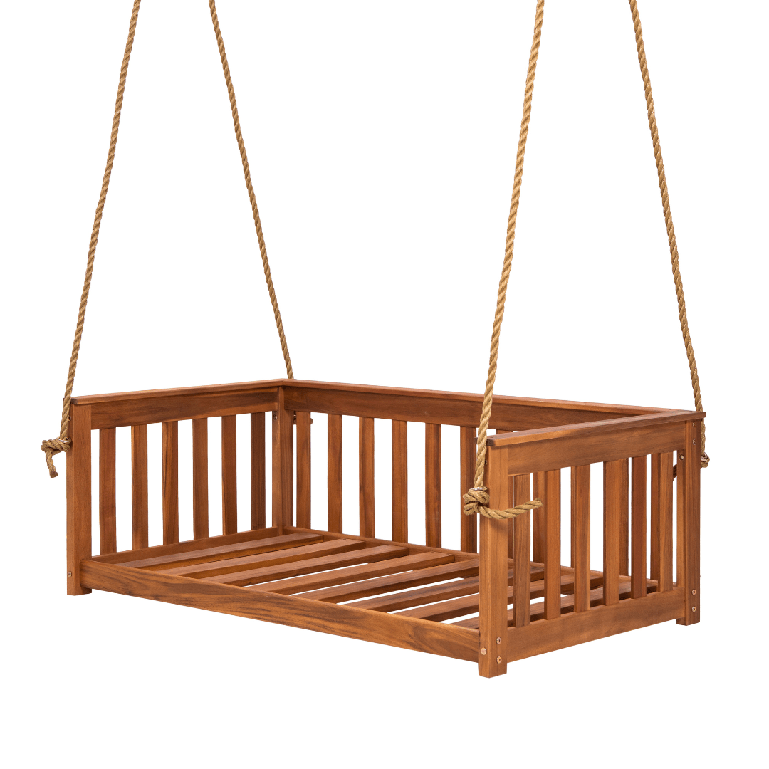 Charleston Acacia Daybed Swing by East Green