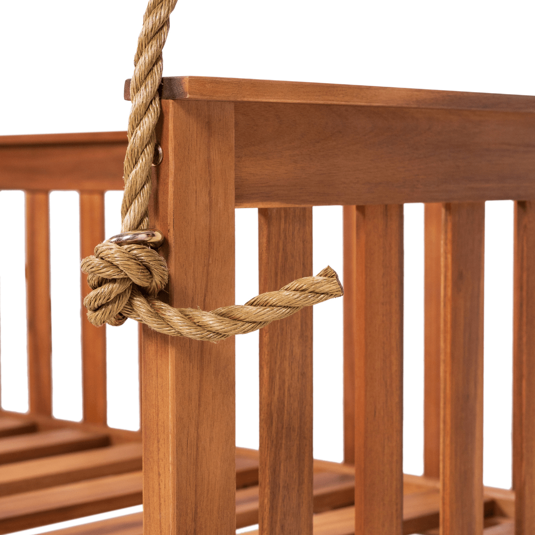 Charleston Acacia Daybed Swing by East Green