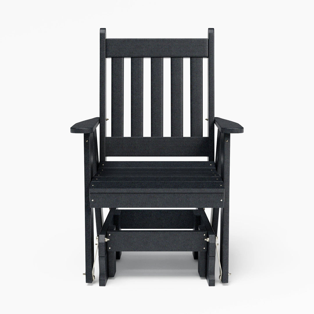 Franklin Recycled Plastic Glider Chair β Keystone Amish Co.