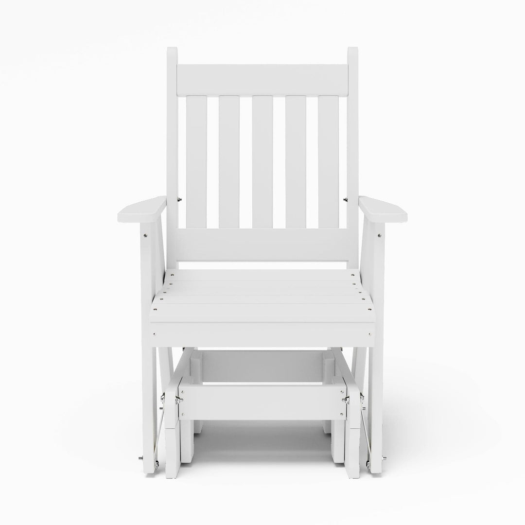 Franklin Recycled Plastic Glider Chair β Keystone Amish Co.