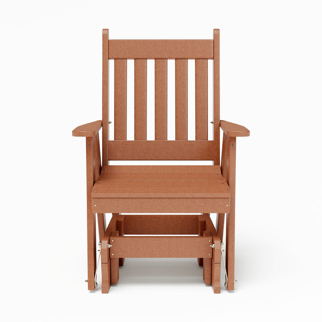 Franklin Recycled Plastic Glider Chair β Keystone Amish Co.