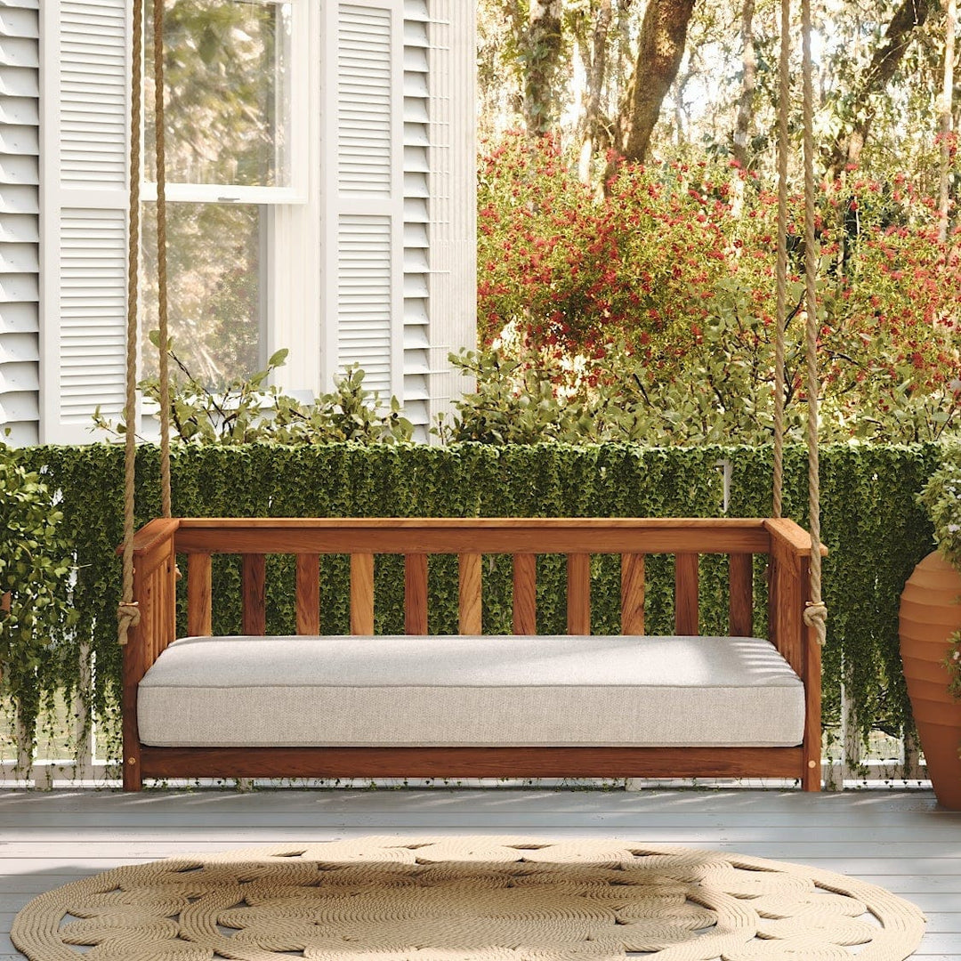 Charleston Acacia Daybed Swing by East Green