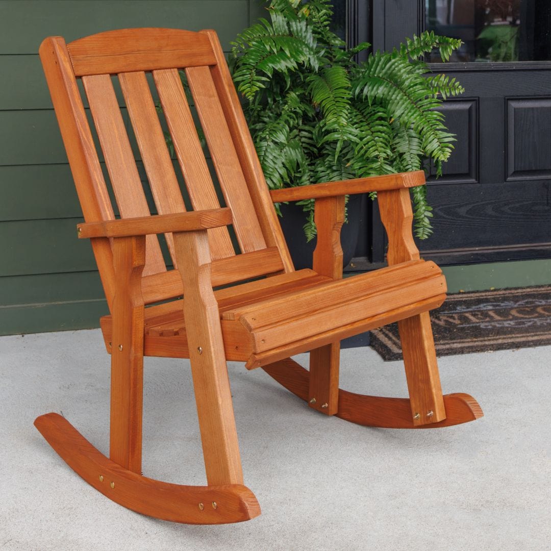 Mission Rocking Chair β 600 lb Capacity, Treated Pine by Amish Casual