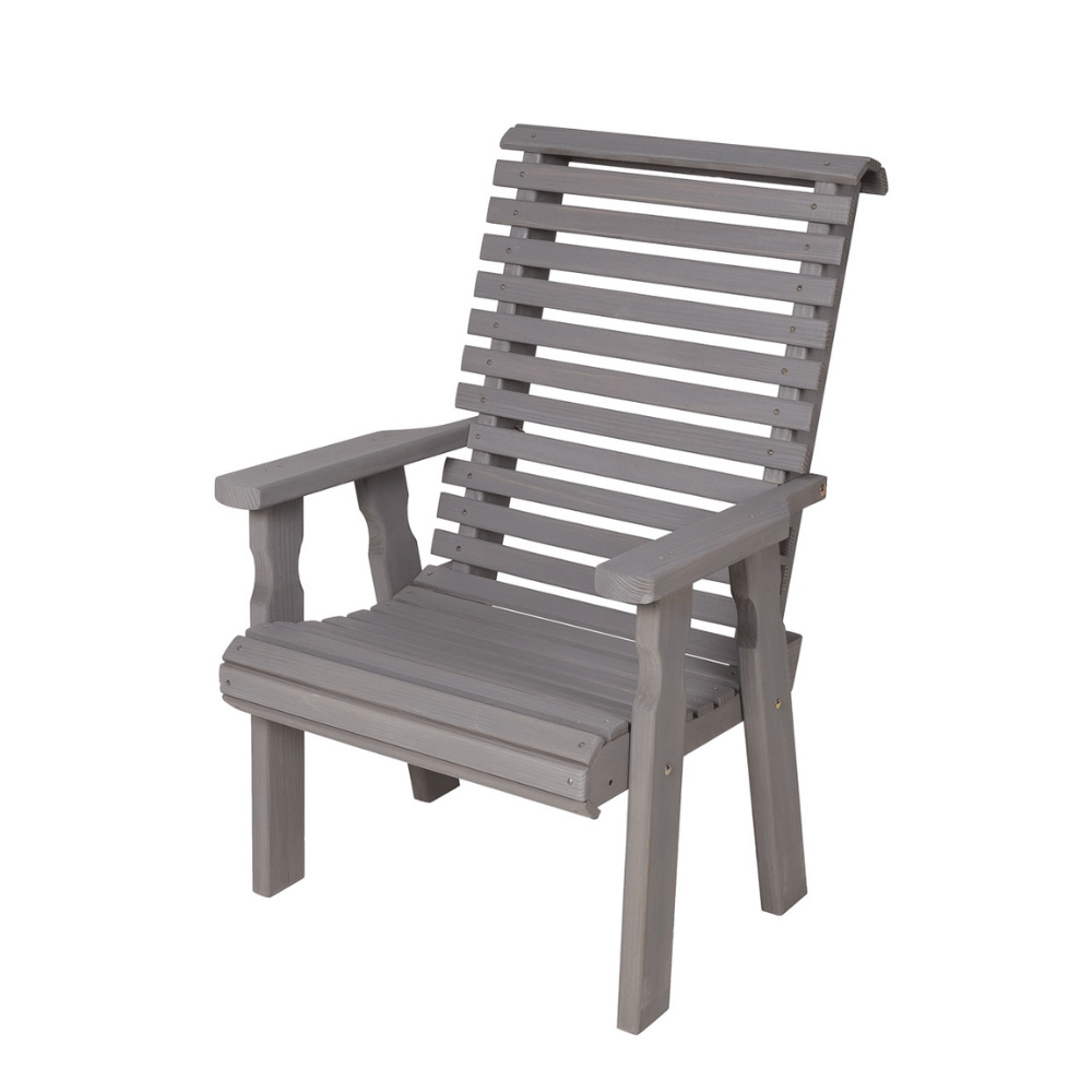 High Back Roll Back Patio Chair β 600 lb Treated Pine by Amish Casual