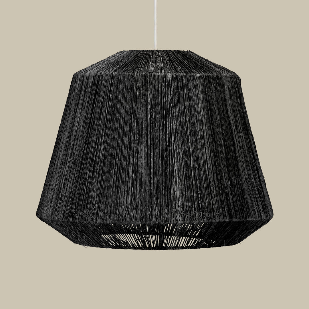 Manhattan Jute Pendant Light β Mid-Century Modern Natural Ceiling Fixture
