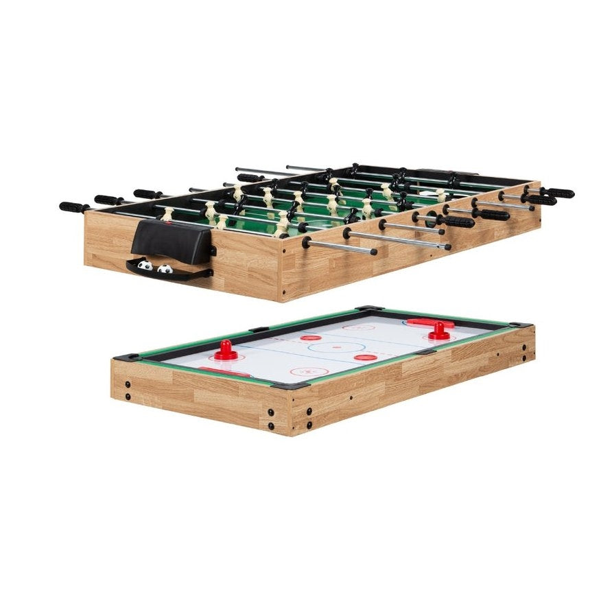 10-in-1 Combo Game Table Set with Pool, Foosball, Ping Pong, Chess