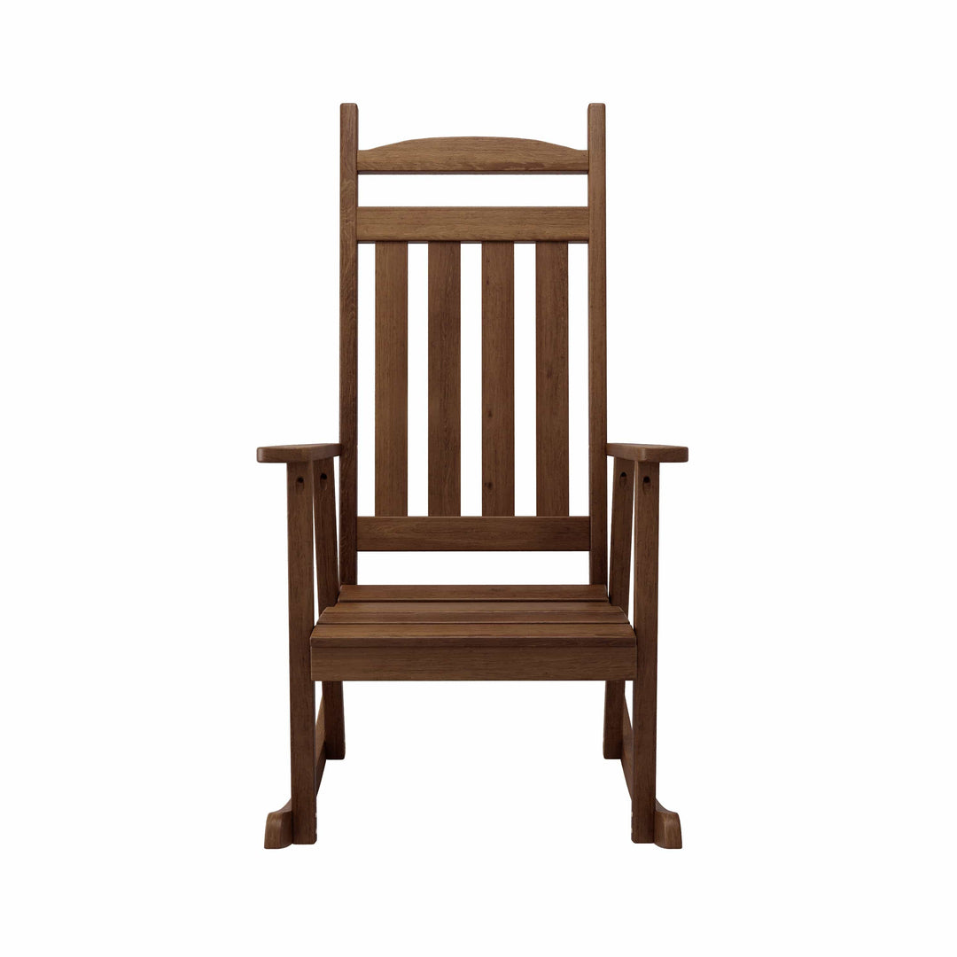 Classic Porch Rocker β Solid Red Cedar by Keystone Amish Co.