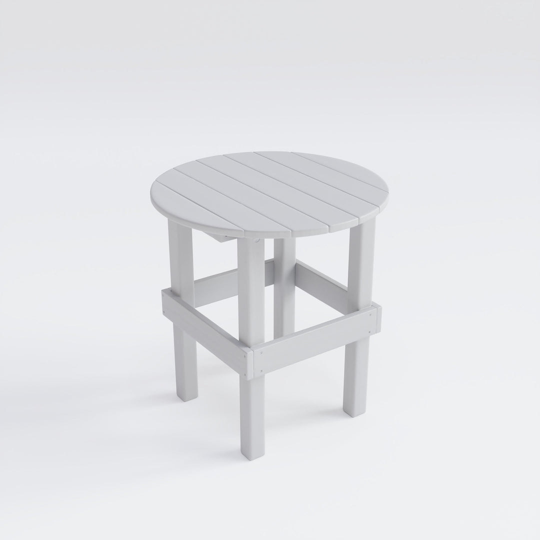 Composite Round End Table β Keystone Amish Co., Recycled Poly