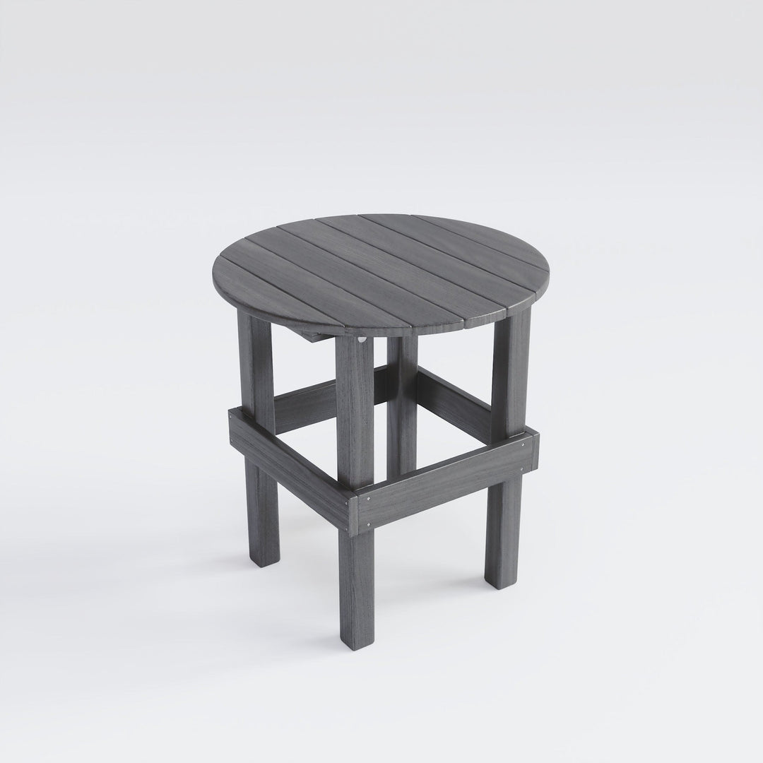 Composite Round End Table β Keystone Amish Co., Recycled Poly