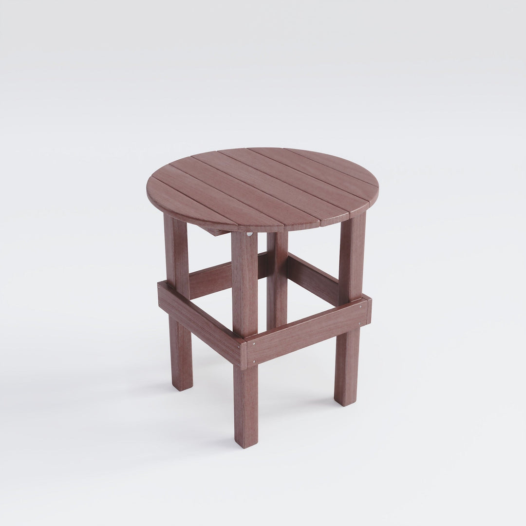 Composite Round End Table β Keystone Amish Co., Recycled Poly