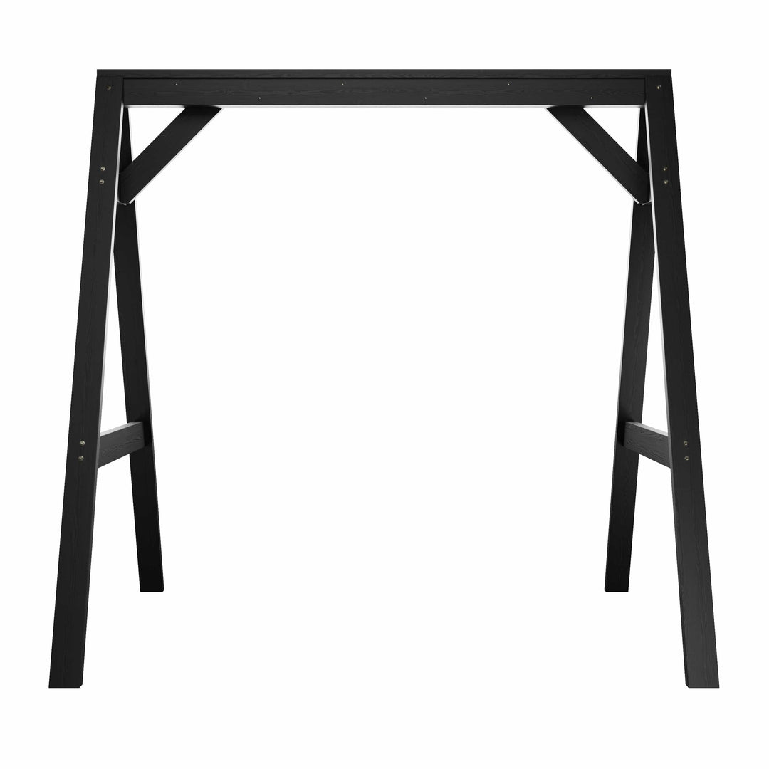Amish Heavy-Duty A-Frame Swing Stand β Treated Yellow Pine
