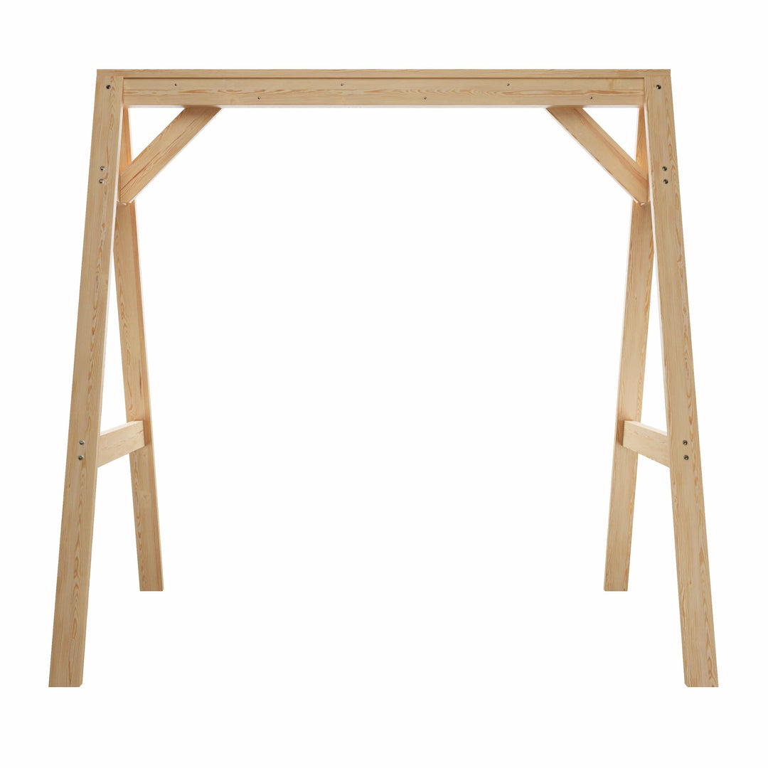 Amish Heavy-Duty A-Frame Swing Stand β Treated Yellow Pine