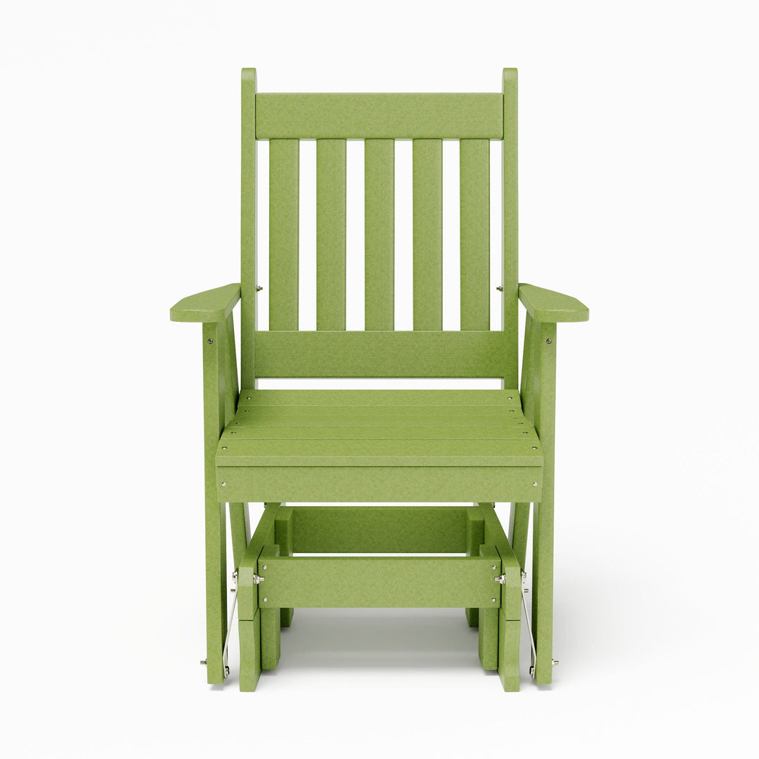 Franklin Recycled Plastic Glider Chair β Keystone Amish Co.
