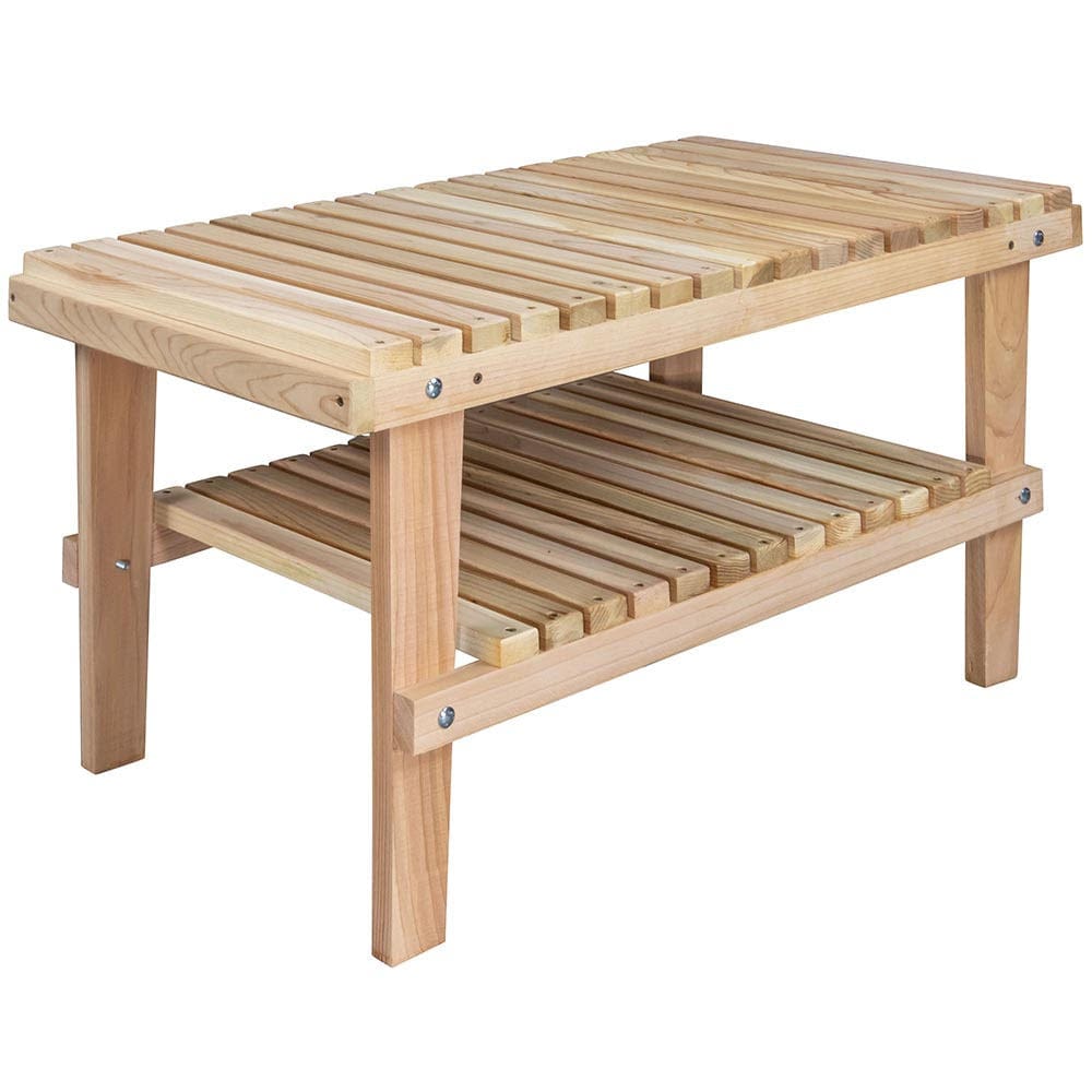 Red Cedar Outdoor Coffee Table β Treasure State Amish Co.