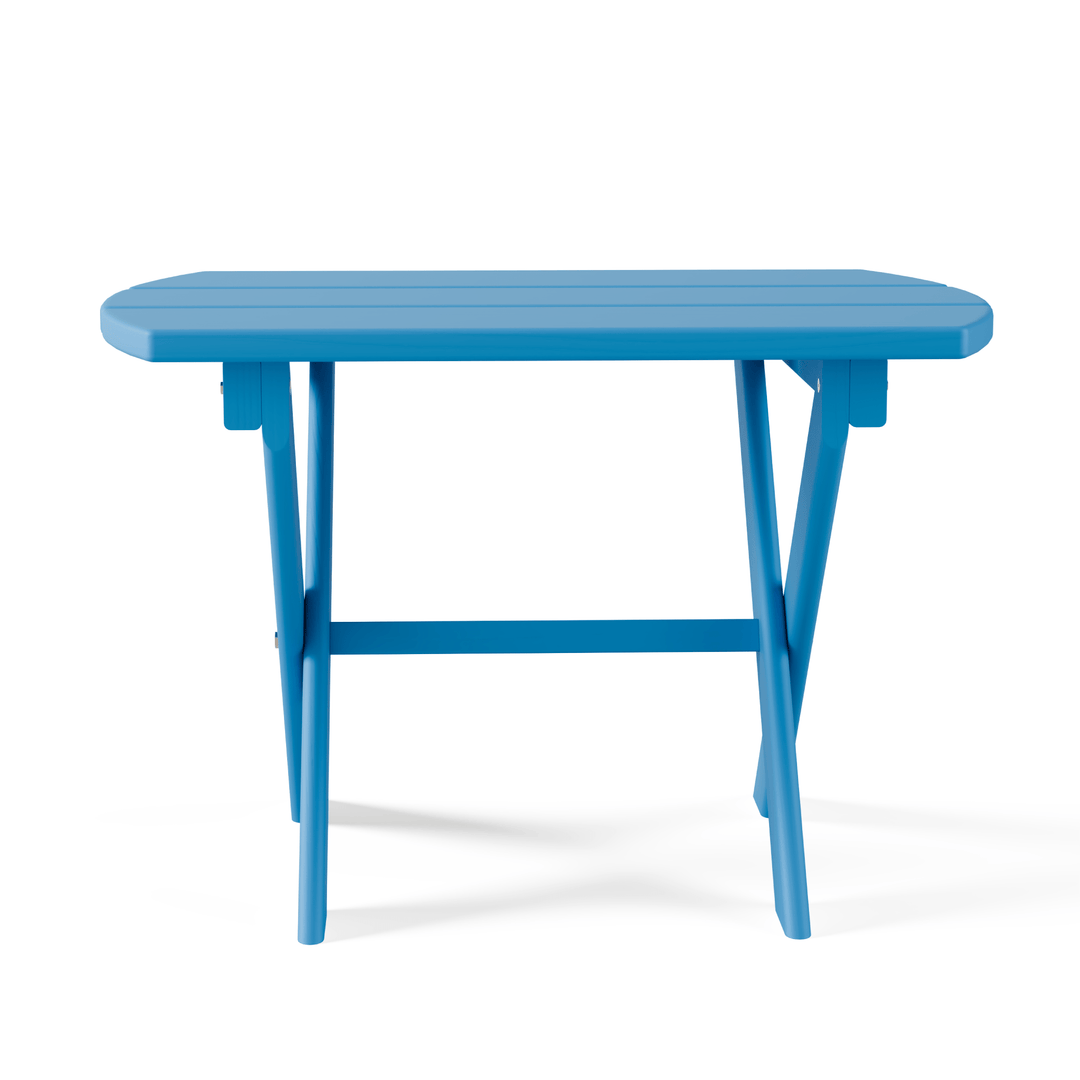 Folding Oval End Table β Yellow Pine by Keystone Amish Co.