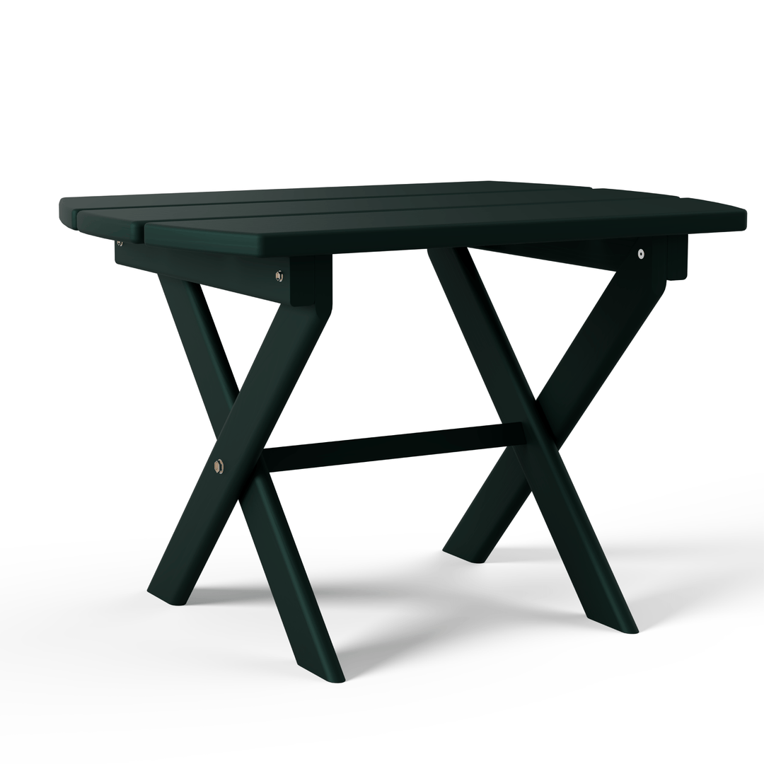 Folding Oval End Table β Yellow Pine by Keystone Amish Co.