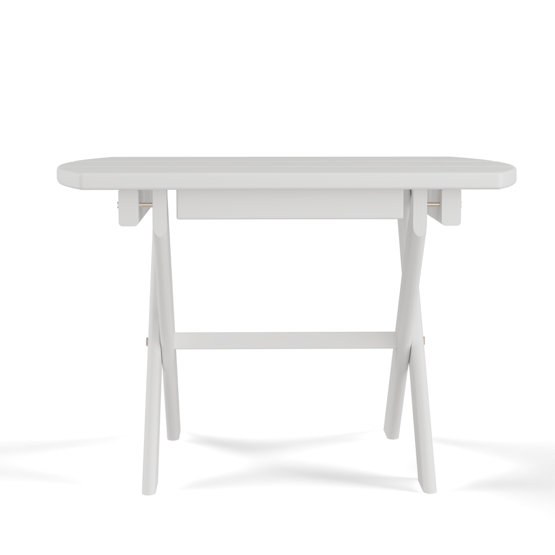 Folding Oval End Table β Yellow Pine by Keystone Amish Co.