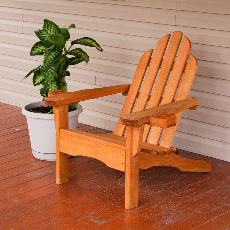 Amish Heavy-Duty Adirondack Chair β 800 lb Capacity, Treated Pine