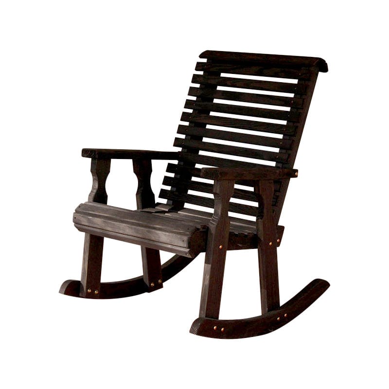 Roll Back Outdoor Rocking Chair β Heavy Duty Pine by Amish Casual