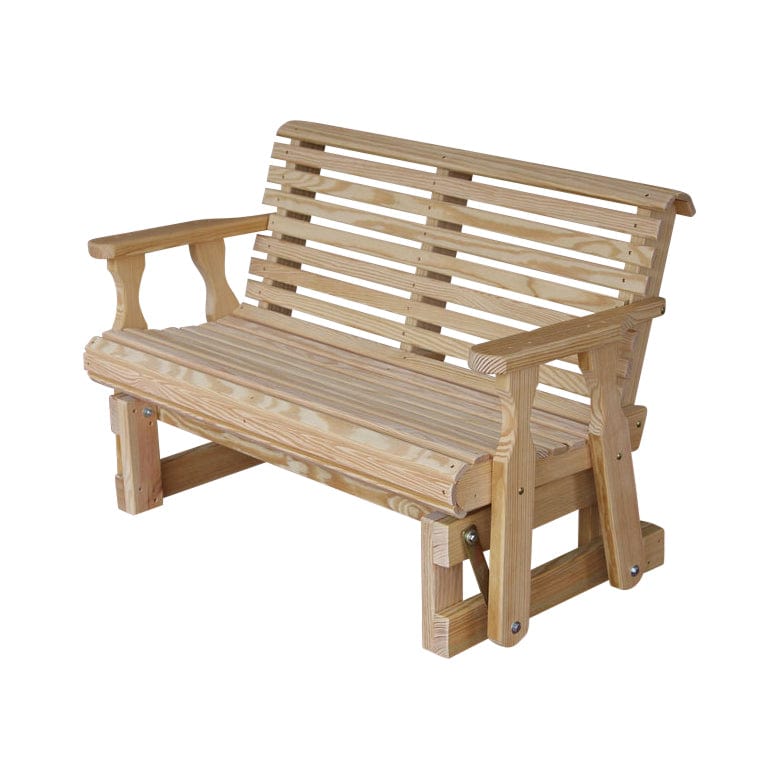 5-Foot Roll Back Porch Glider β Heavy Duty Treated Pine by Amish Casual