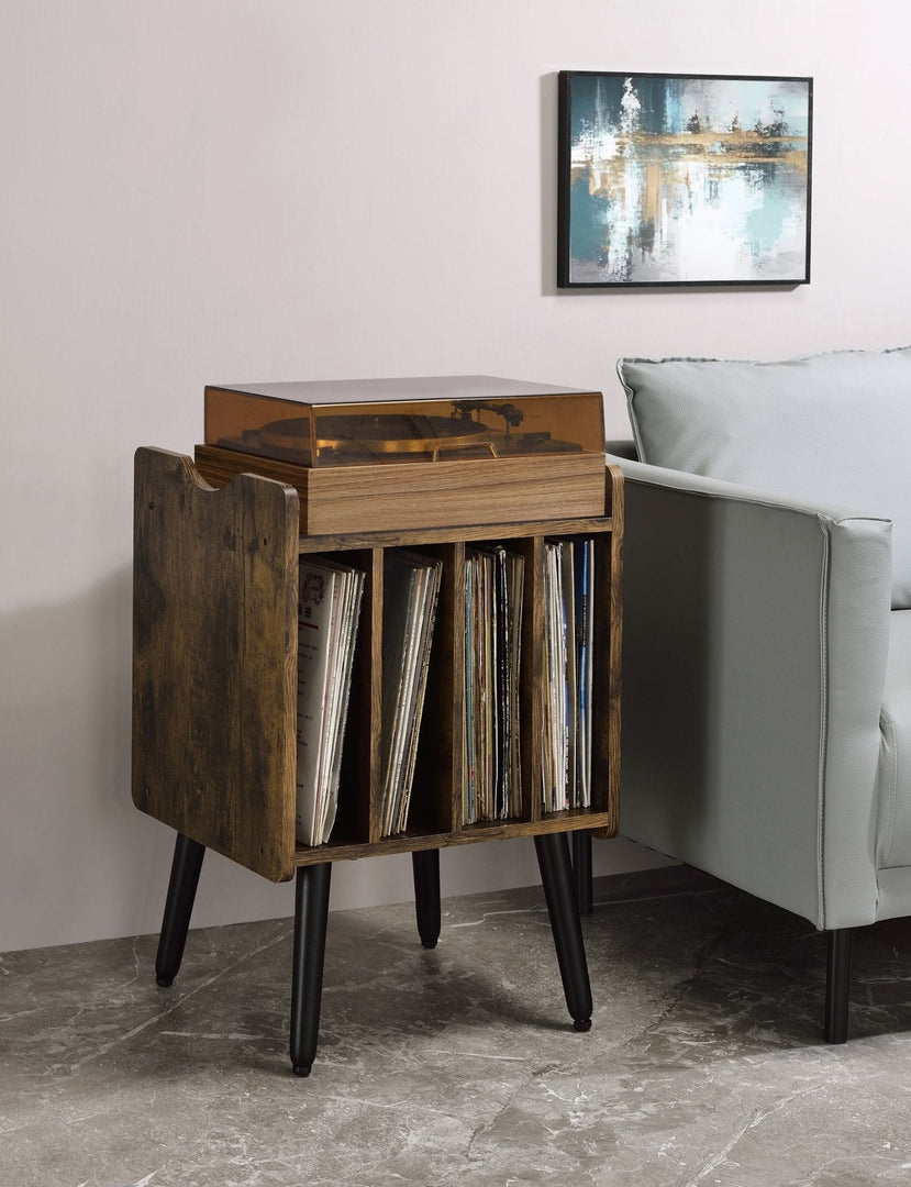 Musiea BX80 Turntable Stand with 4-Cabinet Vinyl Storage