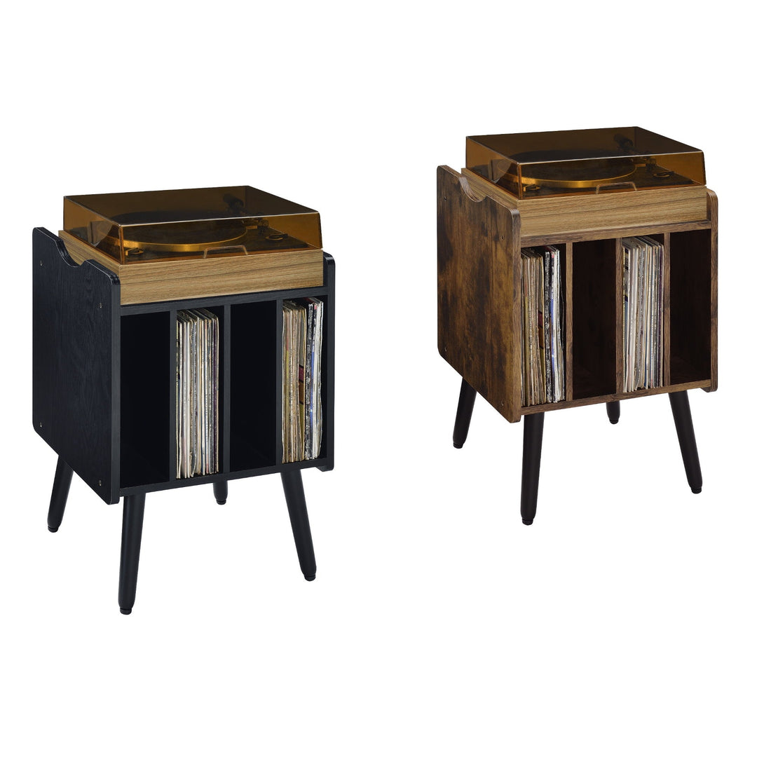 Musiea BX80 Turntable Stand with 4-Cabinet Vinyl Storage