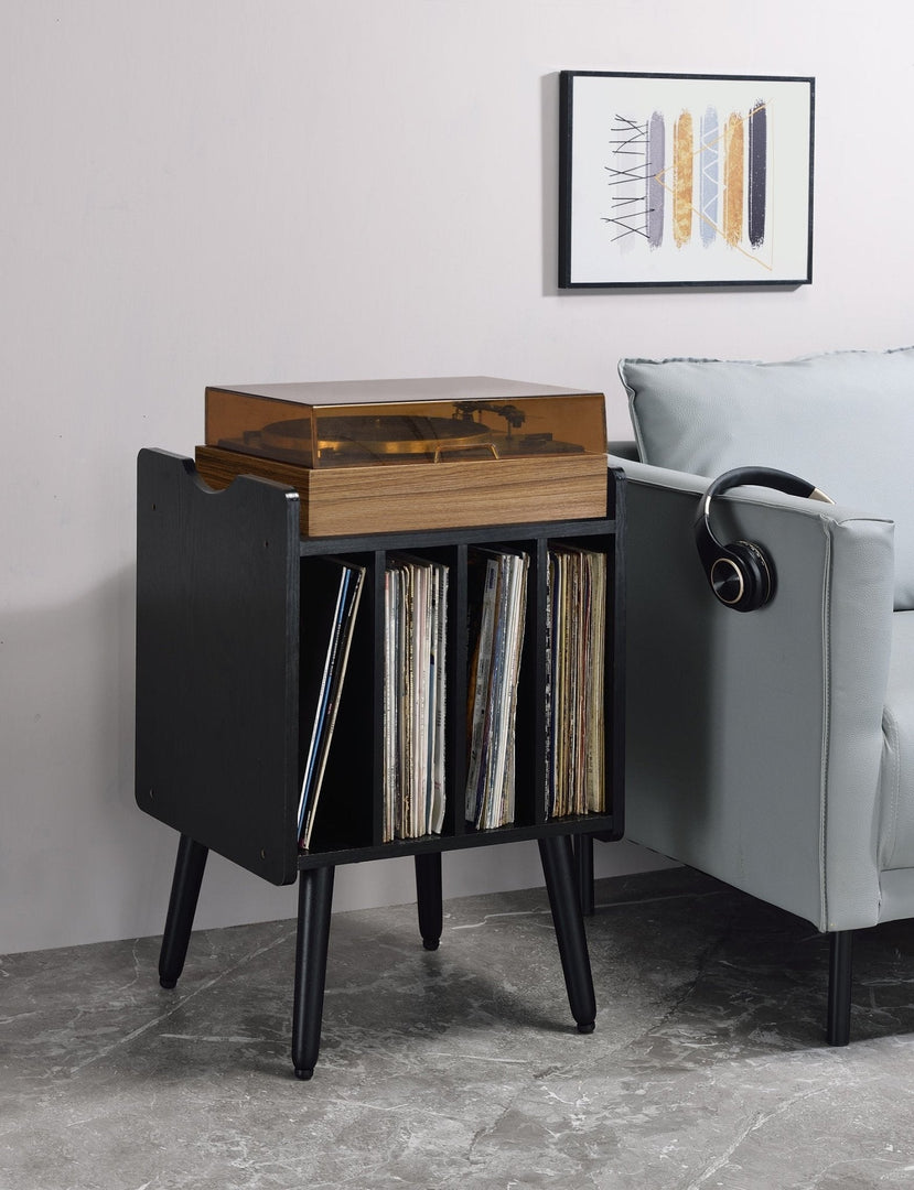 Musiea BX80 Turntable Stand with 4-Cabinet Vinyl Storage