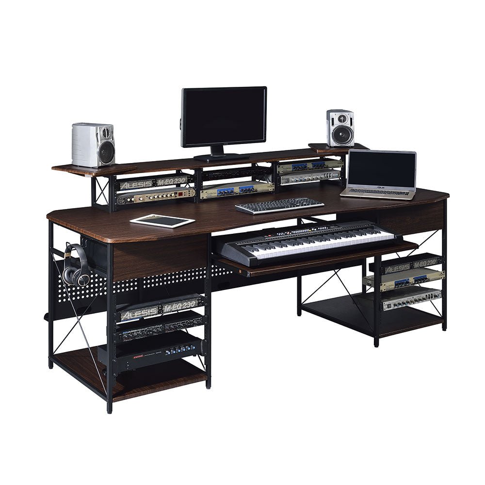 Musiea EX200 Pro Studio Desk with 3x4U + 2x9U Rack Bays