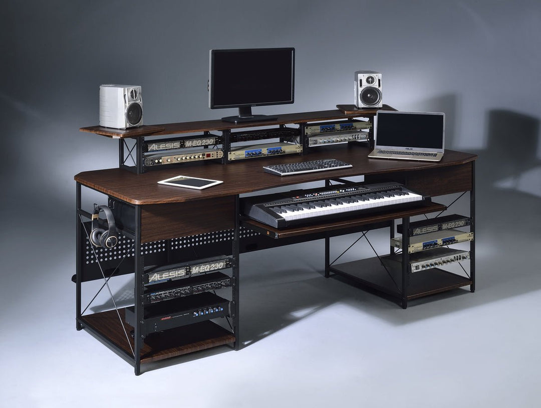 Musiea EX200 Pro Studio Desk with 3x4U + 2x9U Rack Bays
