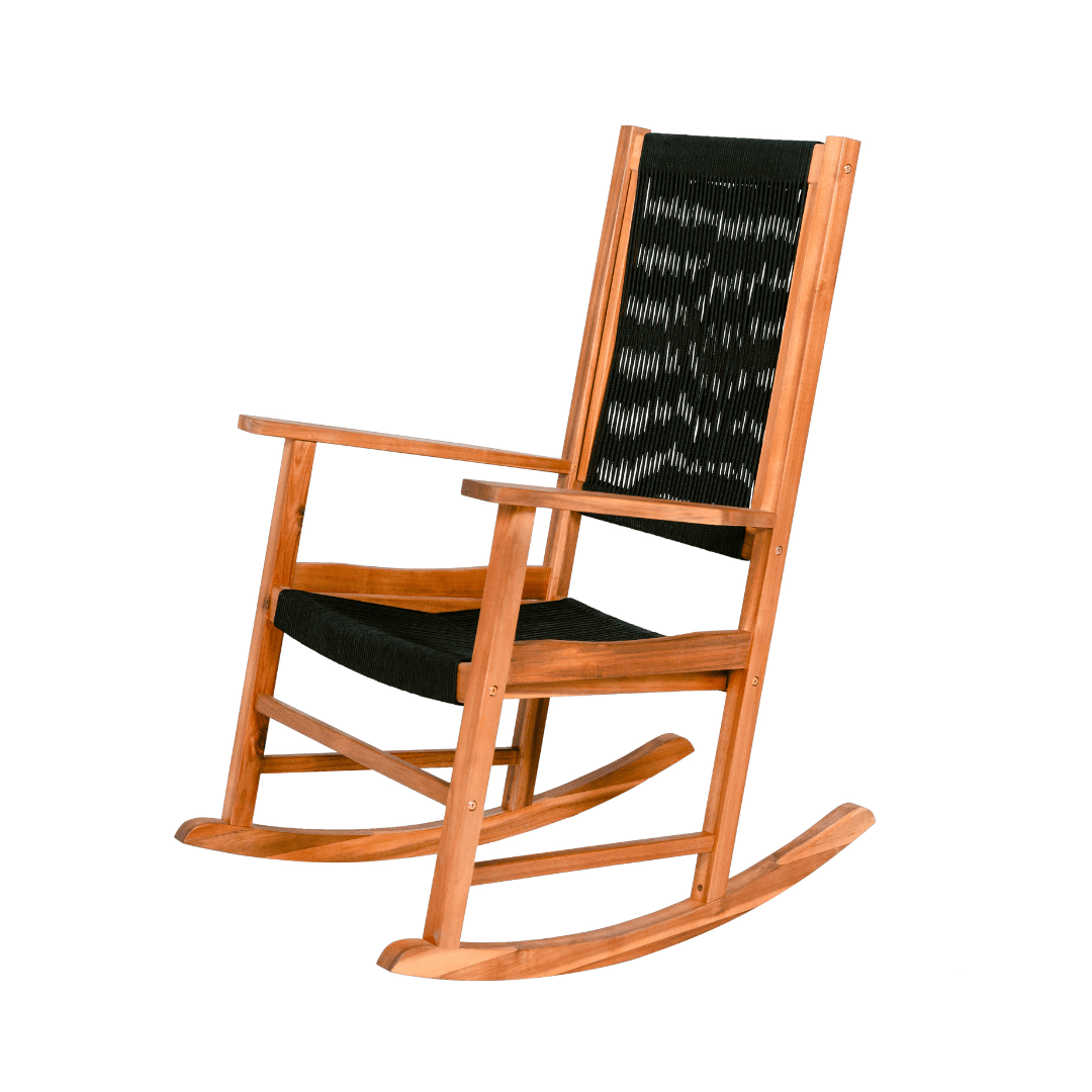 Hudson Modern Outdoor Rocking Chair by East Green