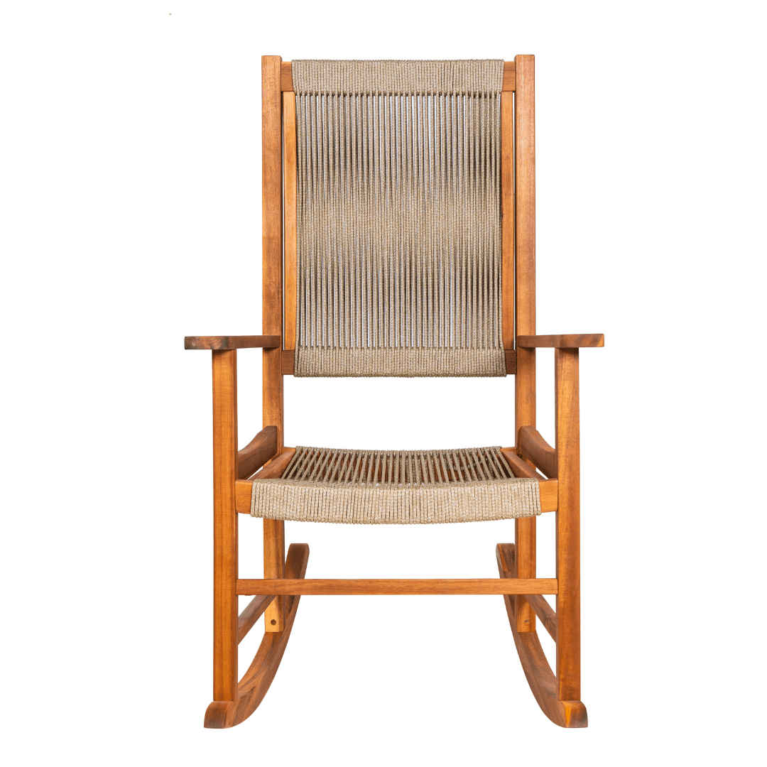 Hudson Modern Outdoor Rocking Chair by East Green