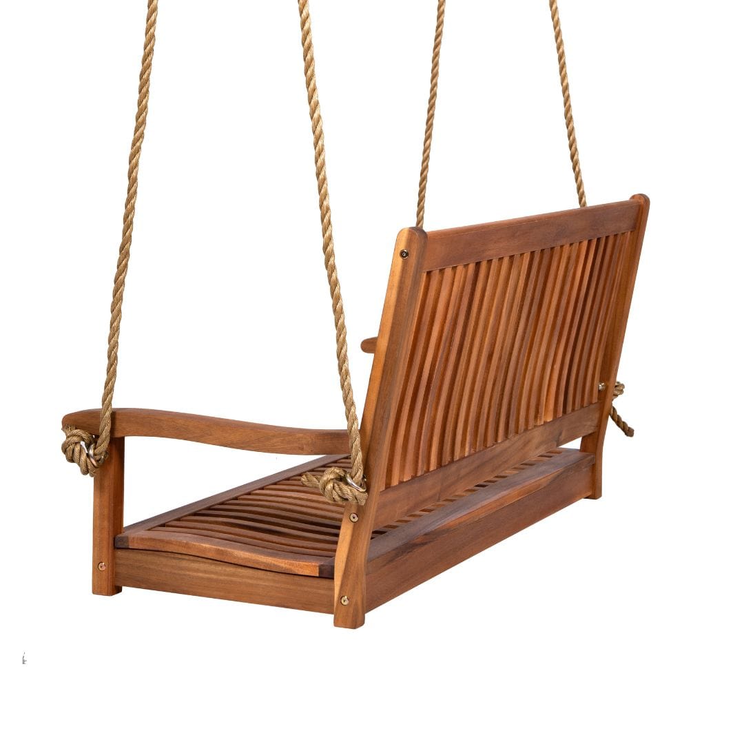 Hayden Acacia Porch Swing by East Green
