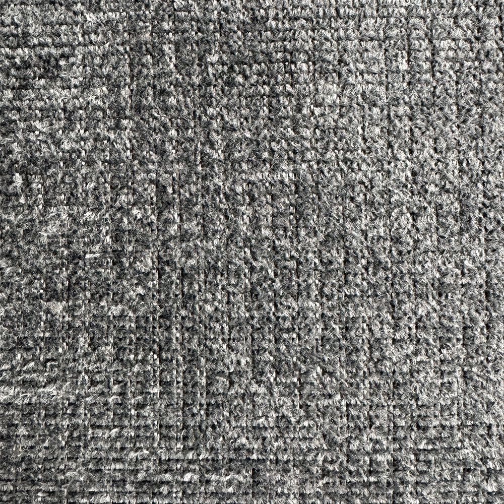 141" Dark Grey U-Shaped Sectional Sofa with Chaise, 6-Seat