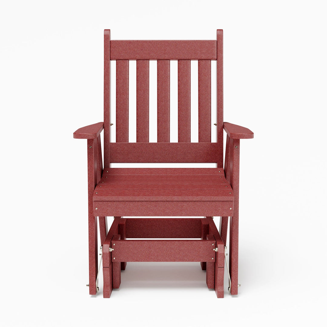 Franklin Recycled Plastic Glider Chair – Keystone Amish Co.