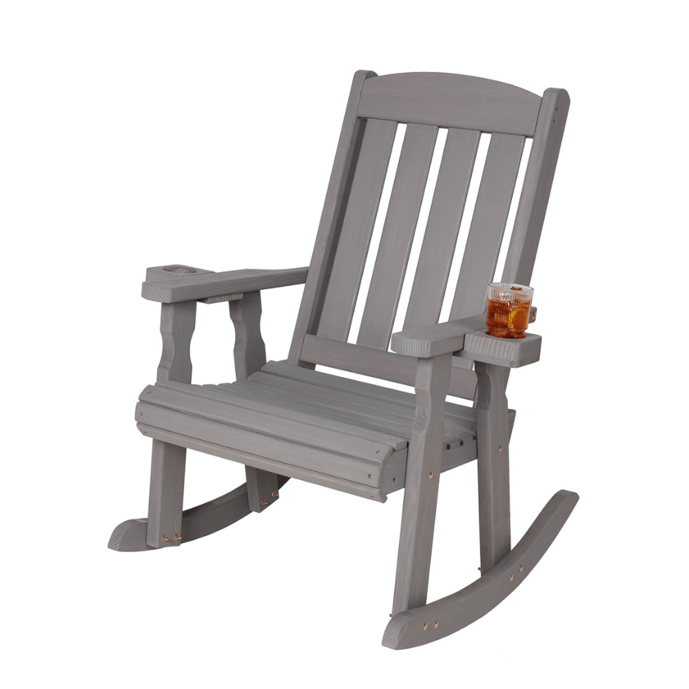 Mission Rocking Chair – 600 lb Capacity, Treated Pine by Amish Casual