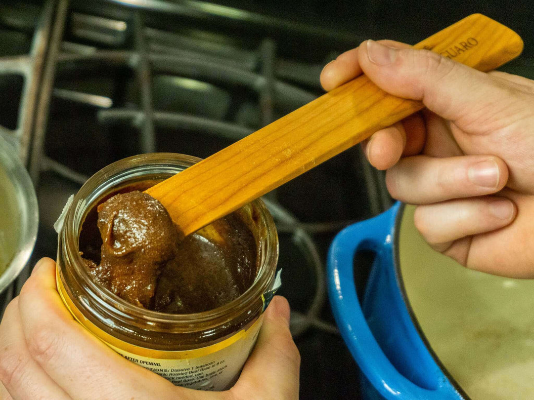 13" Wooden Spurtle, Handcrafted Hardwood Kitchen Tool