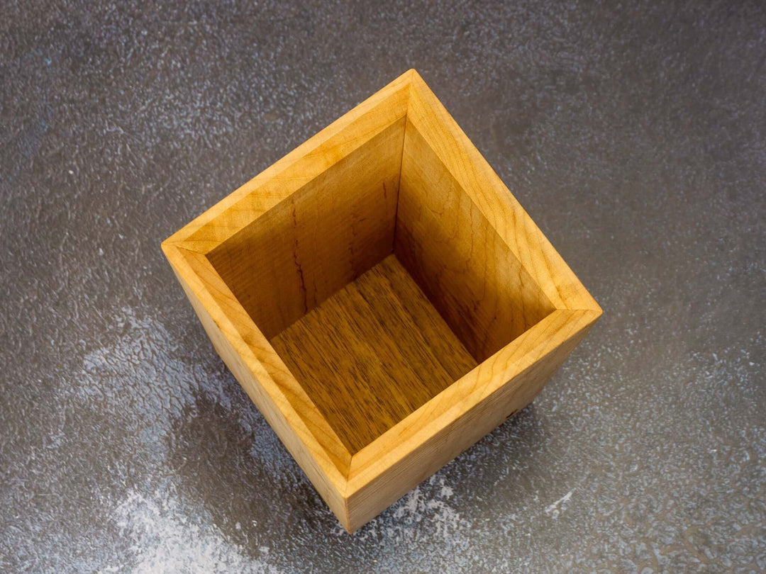 8" Handcrafted Wooden Utensil Holder, Cherry, Maple, or Walnut