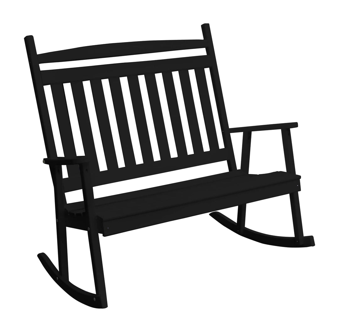 Classic Double Porch Rocker – Yellow Pine by Keystone Amish Co.