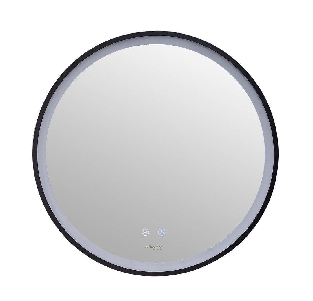 Cirque Round LED Mirror 24" & 30" with Defogger, Dimmer & Bluetooth