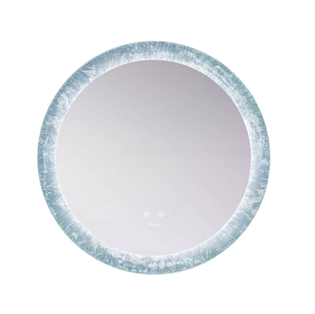 Frysta Round LED Mirror 24" & 30" with Dimmer & Defogger