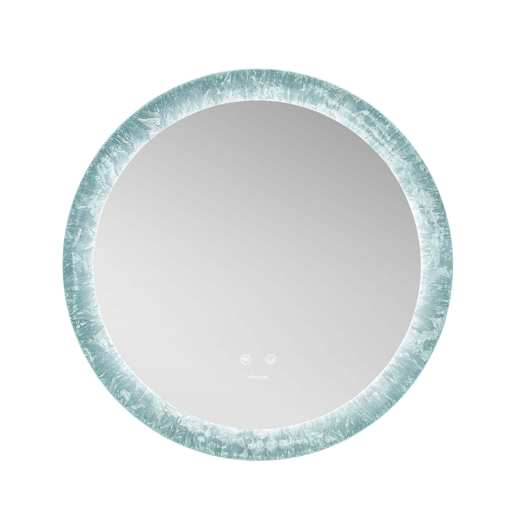Frysta Round LED Mirror 24" & 30" with Dimmer & Defogger