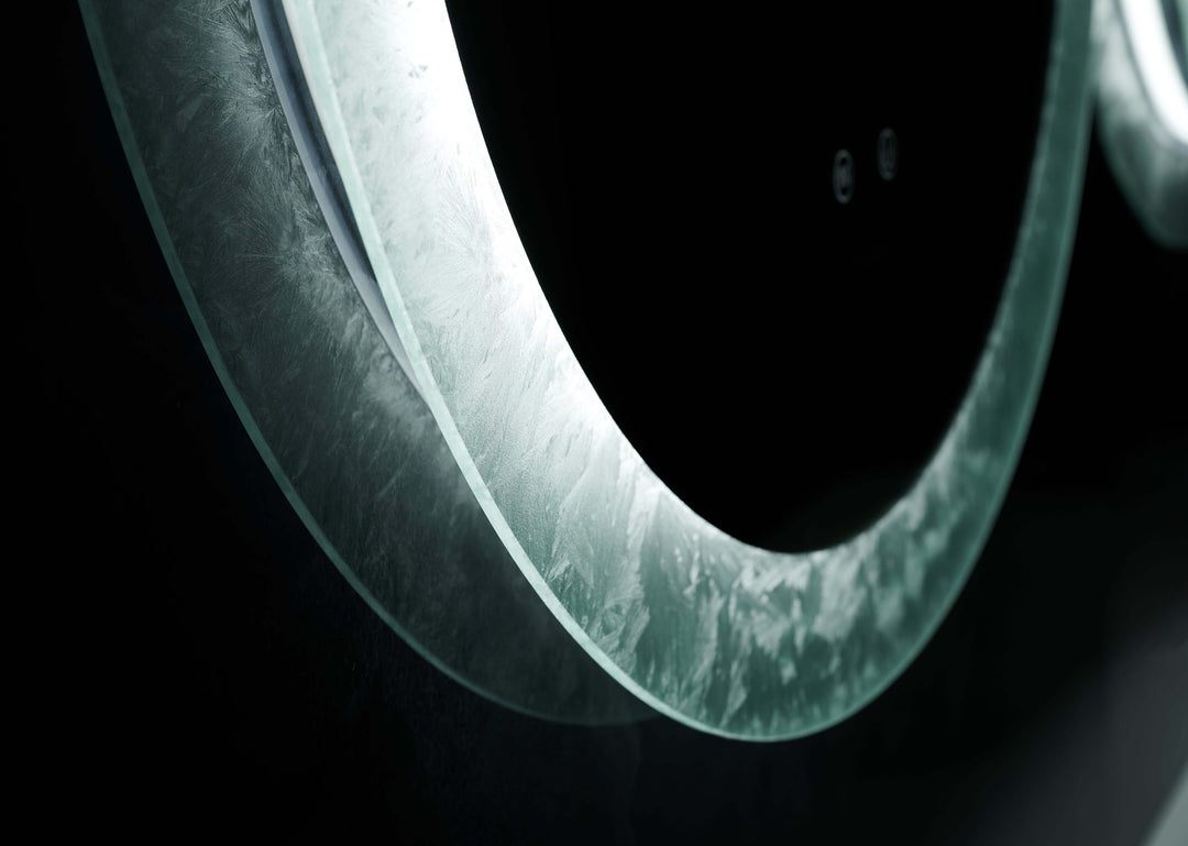 Frysta Round LED Mirror 24" & 30" with Dimmer & Defogger