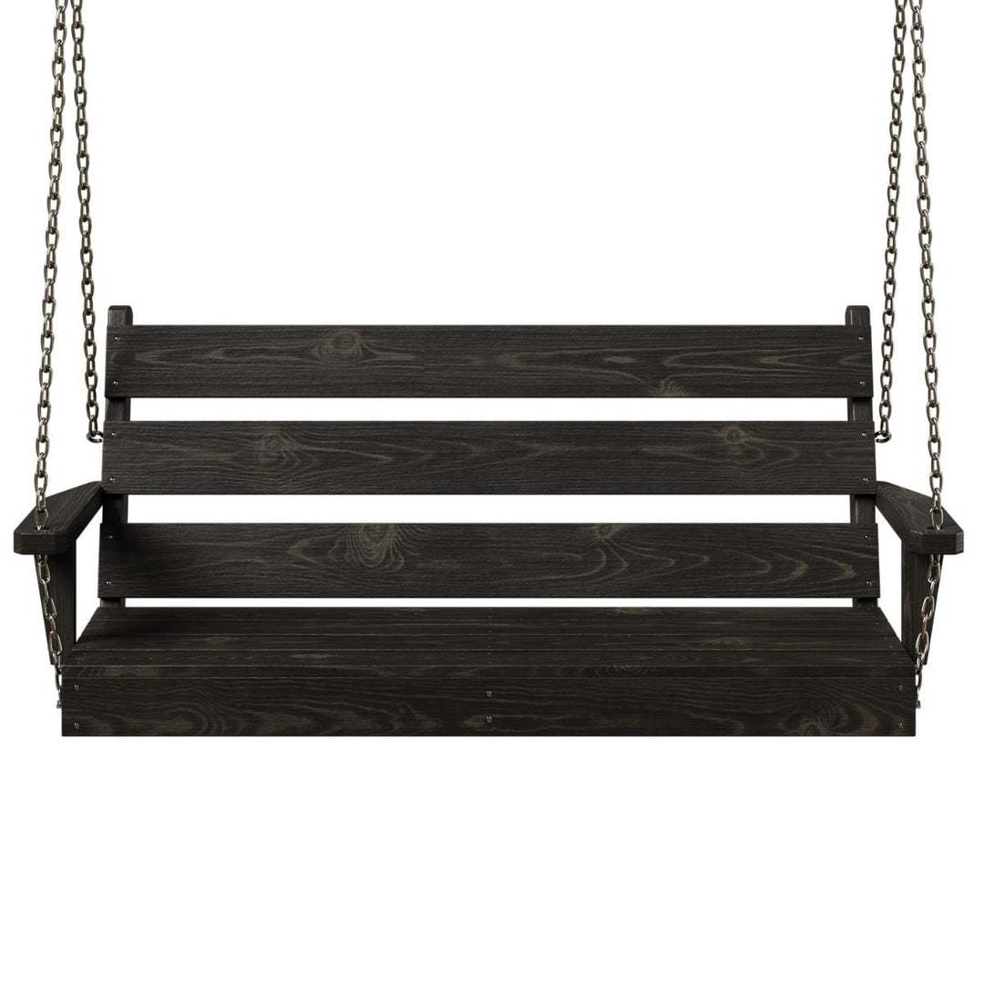 Lewisburg Solid Wood Porch Swing by Keystone Amish Co.