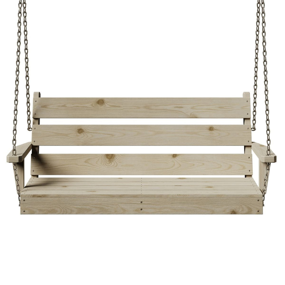 Lewisburg Solid Wood Porch Swing by Keystone Amish Co.